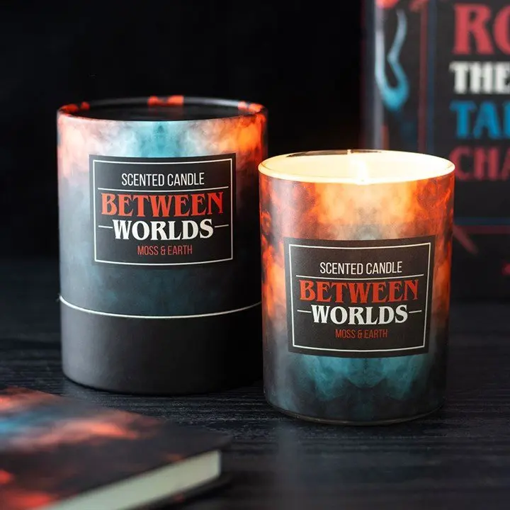 Between Worlds moss and earth candle