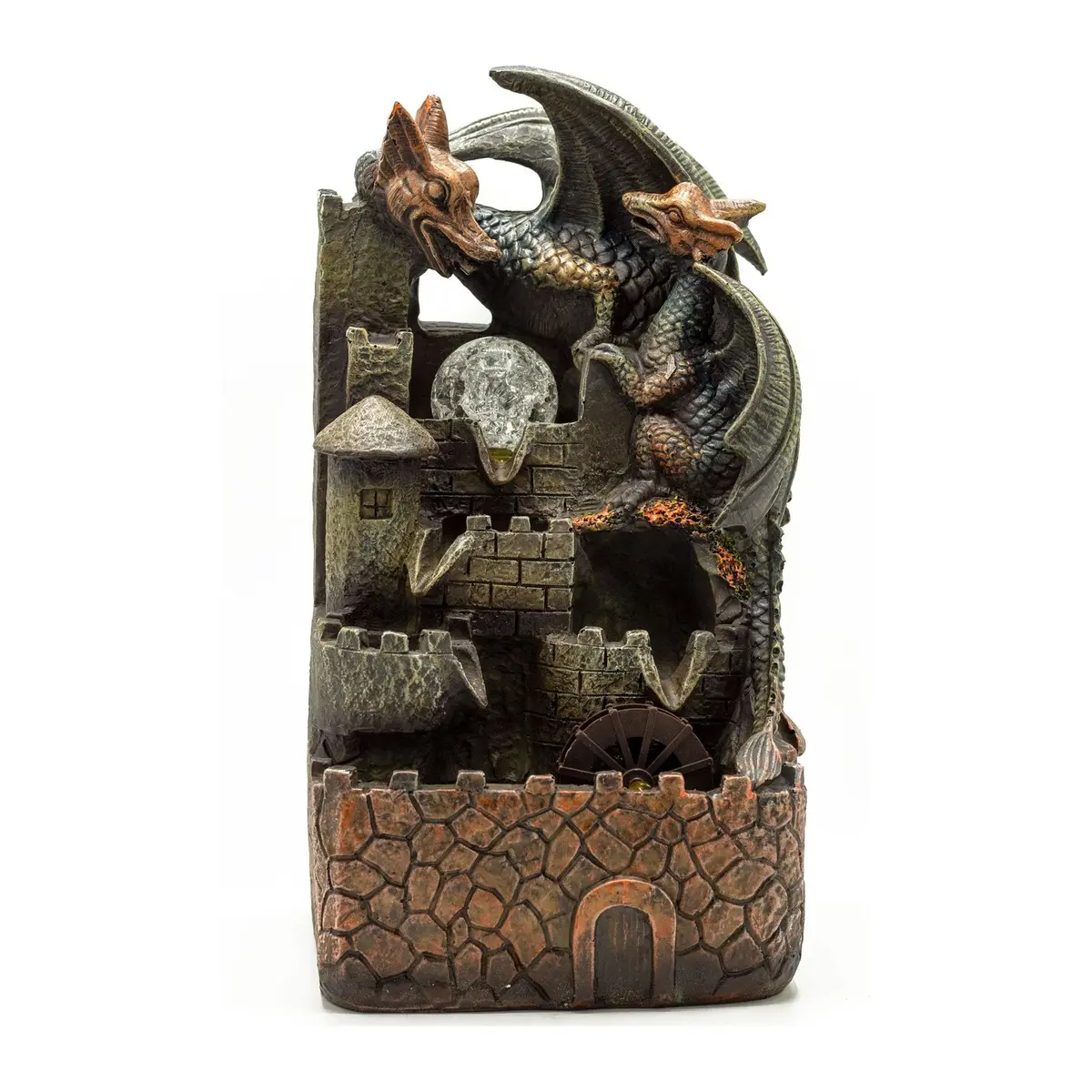 Dragon tabletop water feature