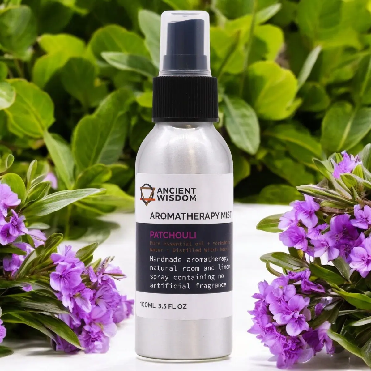 Essential oil room mist bottle