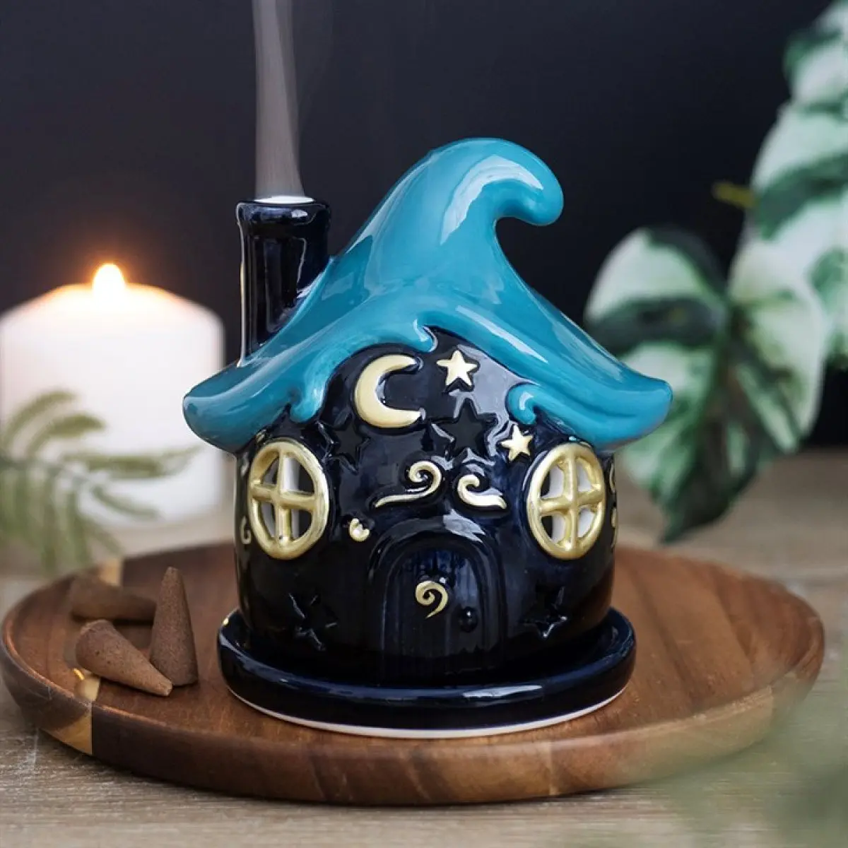 Moonwave Cottage incense cone holder