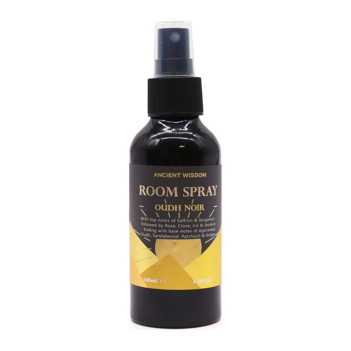 Oudh Noir 100 ml room spray bottle